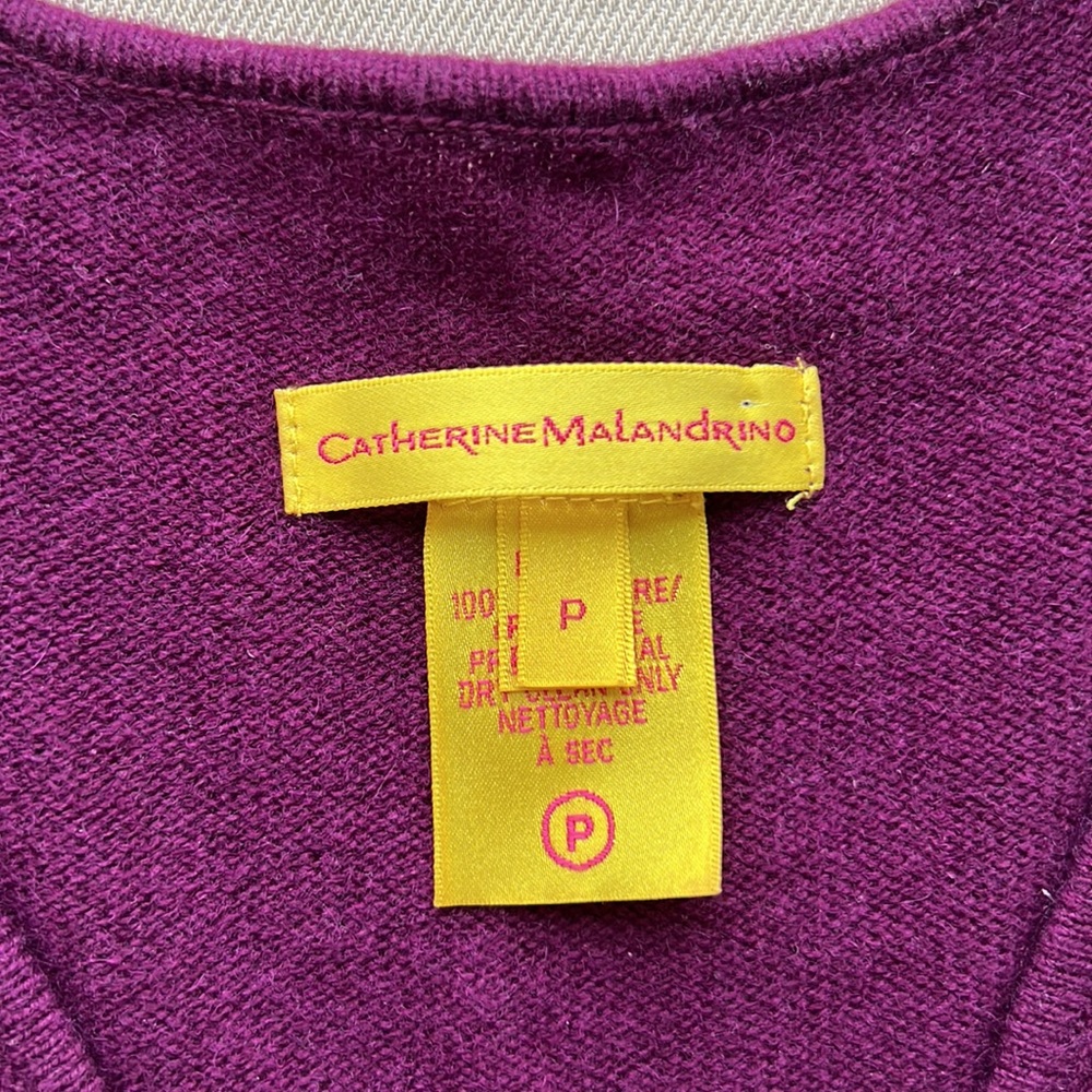 Catherine Malandrino Cashmere Sleeveless Dress - Picture 2 of 11